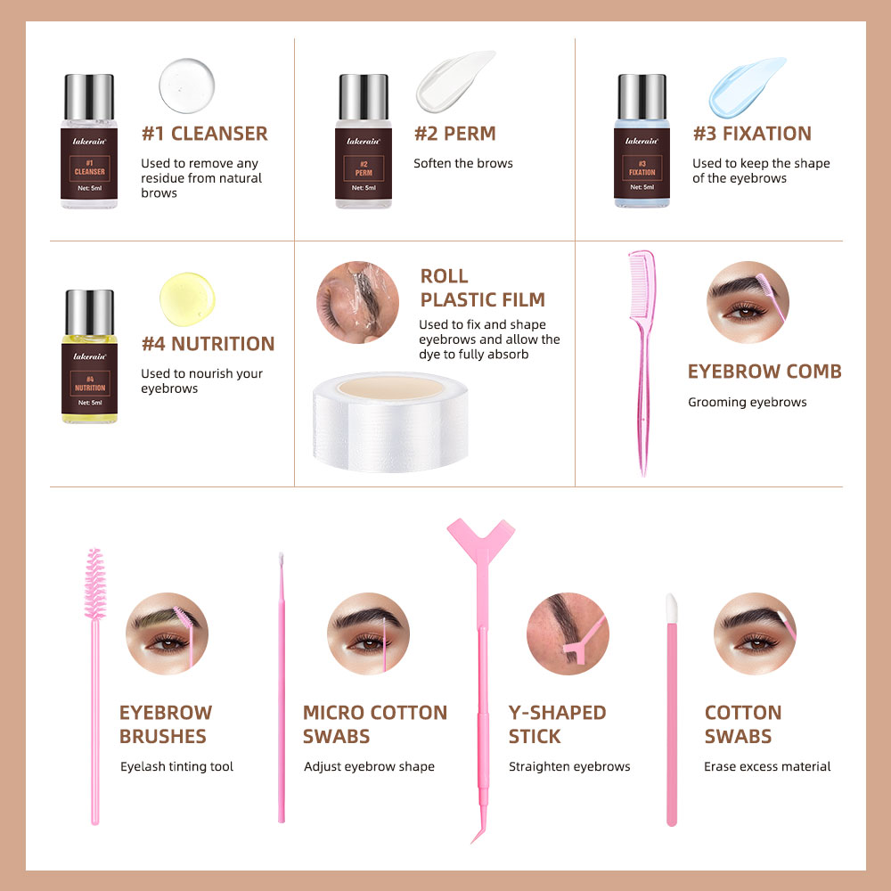 Semi-permanent Brow Lift Permi - Brow Lamination Kit avaliação e preço