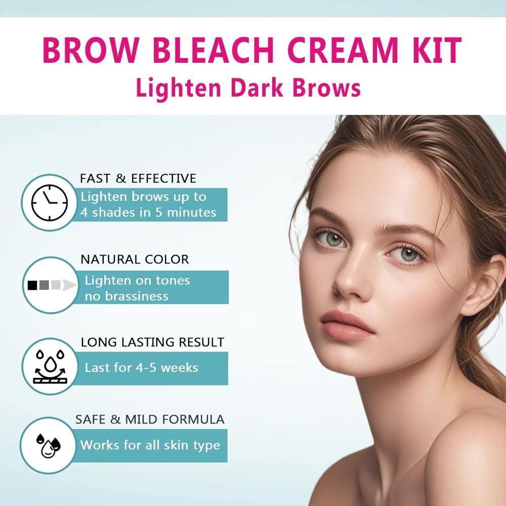 Eyebrow Bleach Brow Bleach Kit - Brow Lamination Kit avaliação e preço