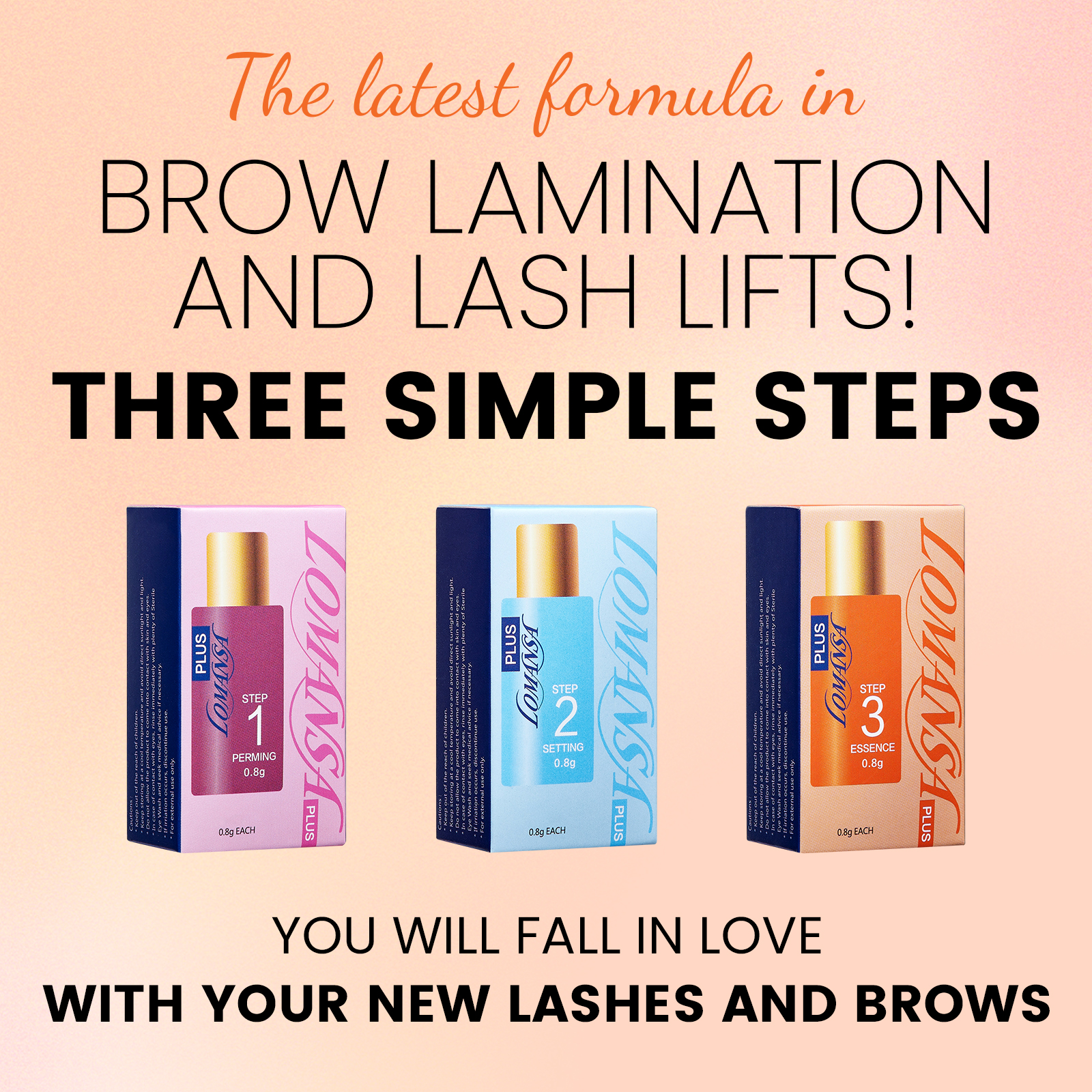 Lomansa 15 Pieces/Lot 8-12 Min - Brow Lamination Kit avaliação e preço