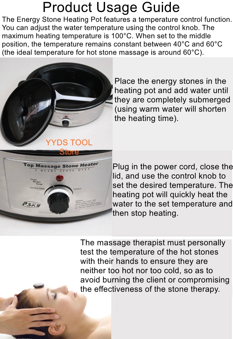SPA Energy Stone Heater, Welln - Wellness Spa With Massage avaliação e preço