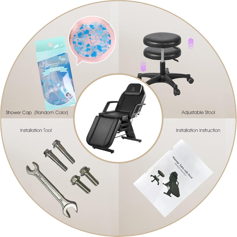 Adjustable MultiPurpose 73Inch - Wellness Spa With Massage avaliação e preço