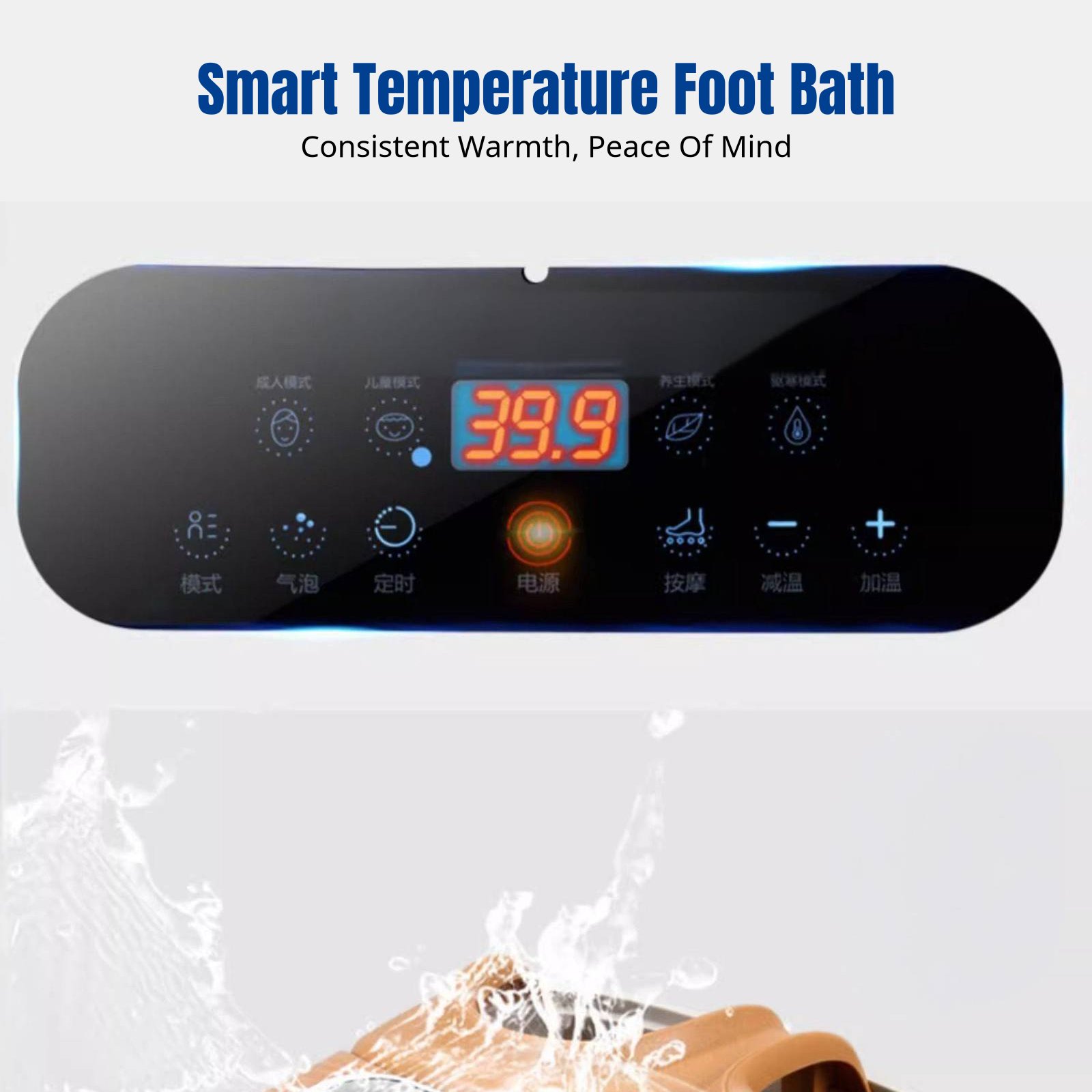 Foot Spa Bath for Two Users, E - Wellness Spa With Massage avaliação e preço