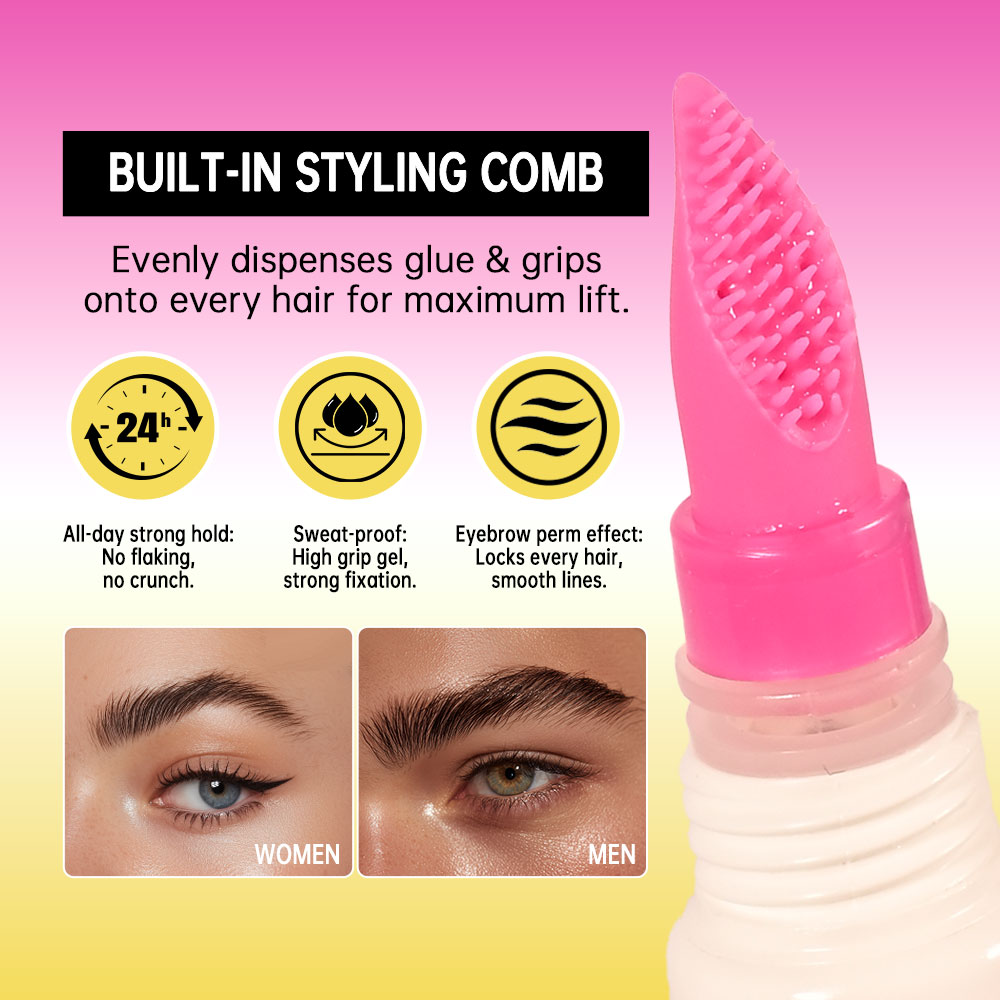 Brow Lamination Gel With Comb  - Brow Lamination Kit avaliação e preço