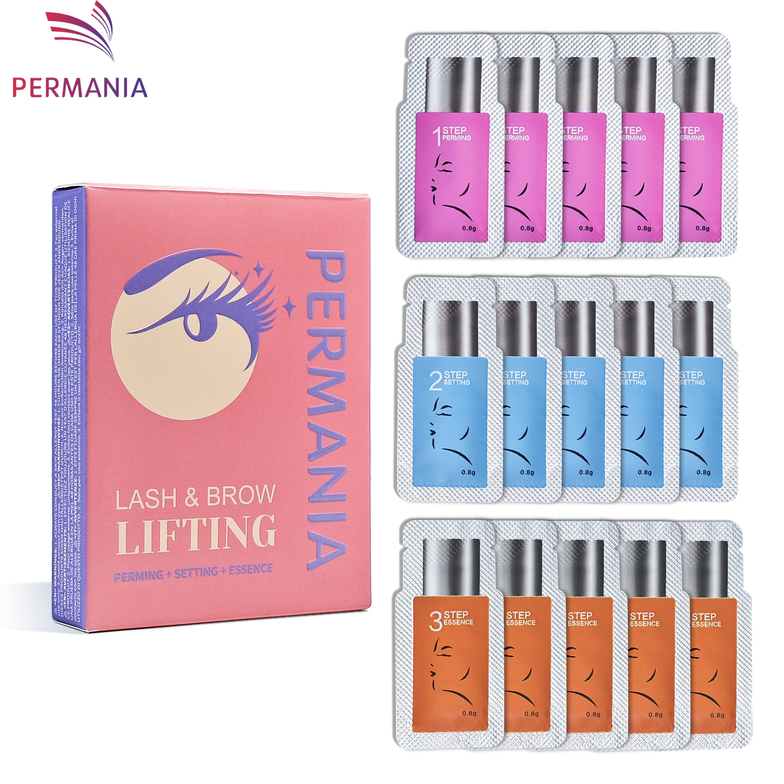PERMANIA 5-8 Mins Eyelash Lift - Brow Lamination Kit avaliação e preço