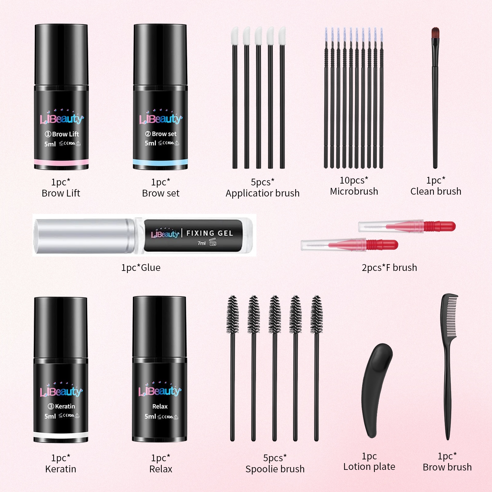 Libeauty Semi-permanent Brow L - Brow Lamination Kit avaliação e preço