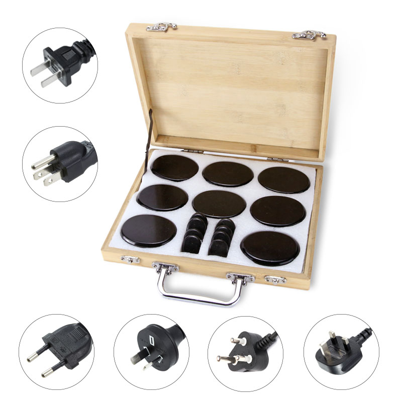 Hot Basalt Stone Massage Kit – - Wellness Spa With Massage avaliação e preço