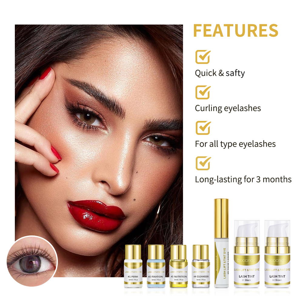 10set Semi Permanent Lash Lift - Brow Lamination Kit avaliação e preço